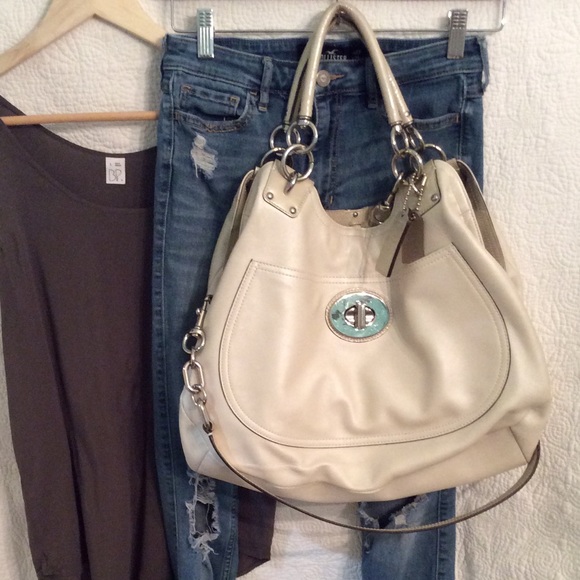 Coach Handbags - Coach limited edition iridescent pearl bag